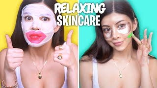 Relaxing Facial Before Sleep 💅  (my beauty secrets)