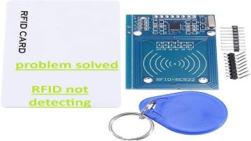 RFID Card Not Detecting Problem Solve