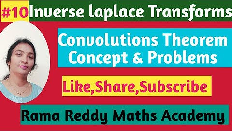 JNTUH M2 R22 Convolution theorem in Telugu || Convolution Theorem Problems in Laplace Transforms ||