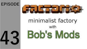 Factorio - Minimalist Factory with Bob
