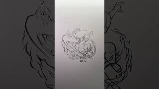 How to Draw the Tanjiro Pose ⭐️Tutorial⭐️ #howtodraw #draw #drawing #tanjiro #demonslayer #shorts