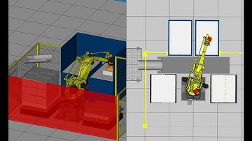AROBOTICS.CZ FANUC ROBOT ROBOGUIDE BAG DEPAL DEPALETIZING