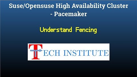 Suse/Opensuse High Availability Cluster - Pacemaker || Understand Fencing || SLE / OpenSUSE 15