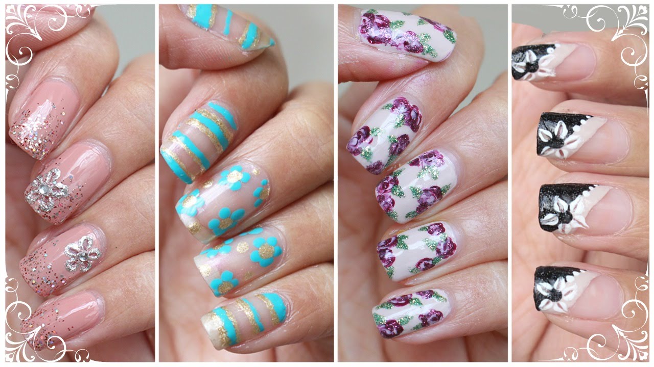 Roses Nail Art