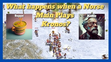 Chaos happens! | Suppe (Kronos) vs Kimo (Zeus) Game 1/5 #aom #ageofempires