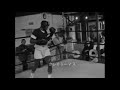 Cus D'Amato. Jose Torres train with Willie Bag, 1965