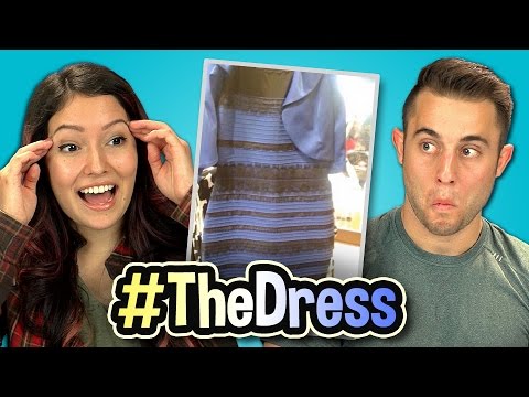WHAT COLOR IS THIS DRESS? (Teens React Special) video