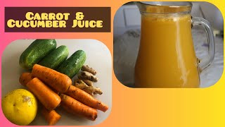 How To Prepare Homemade Carrot & Cucumber Juice screenshot 4