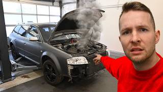 Thumbnail for ERSTER START des 2500€ Audi S6 - Läuft der V8 Motor endlich?