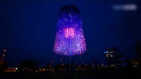 interactive 3D LED curtain screen,Shenzhen Minvol technology 3D display