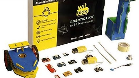 Part-1# WitBlox Mega Robotics Kit for 101 Projects || Plug & Fit Modular Electronic Circuits ||