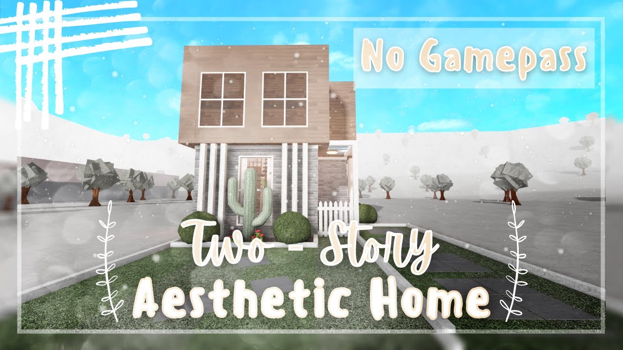 Roblox, Bloxburg: 47k Modern House (No Gamepasses-READ DESCRIPTION), House Build 