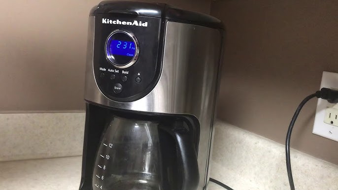 KitchenAid KCM111OB 12 Cup Countertop Coffee Maker with