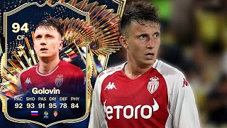 94 GOLOVIN Team of the Season Player Review fc 24