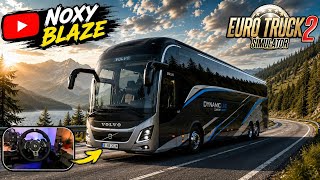 🚌VOLVO BUS Long Drive Through the Alps! 😍🚌 | Euro Truck Simulator 2 | Realistic Gameplay screenshot 2