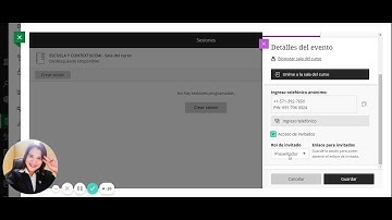Blackboard Collaborate - Generar link de invitado (externo)