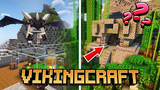 EJDERHA mağarası VİKİNGCRAFT 14 minecraft modlu survival