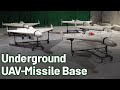 Unveiling of underground uav and missile bases