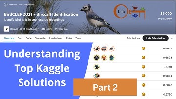 BirdClef 2022 and 2021 | Understanding Top Kaggle Solutions