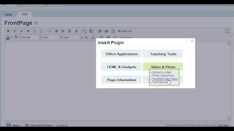 Embed Video in PBWorks