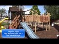Fort Style Play House addition 2015 backyard fort swing bridge DIY Fort Style Play House addition 2015 backyard fort swing bridge DIY