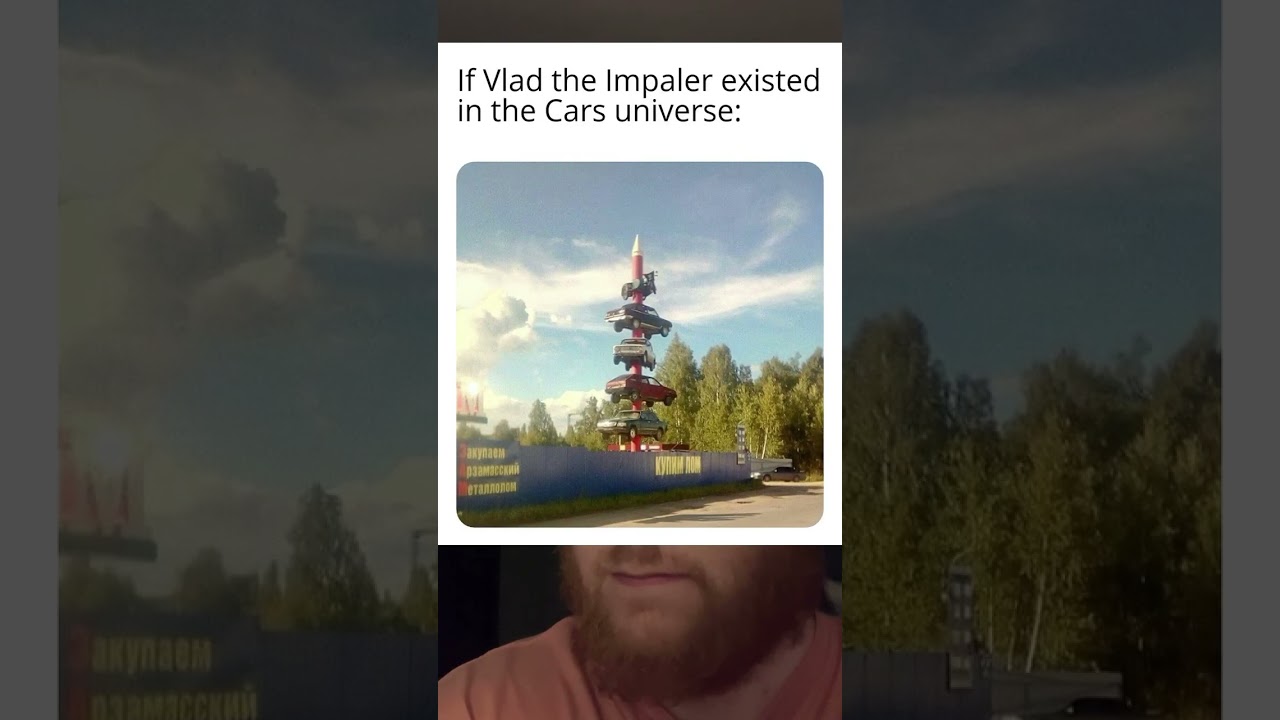 If Vlad the Impaler existed in the Cars universe: