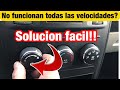 Porque no funcionan las velocidades de mi aire acondicionado? (Ford-F150 xl)