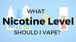 What nicotine level should I vape?