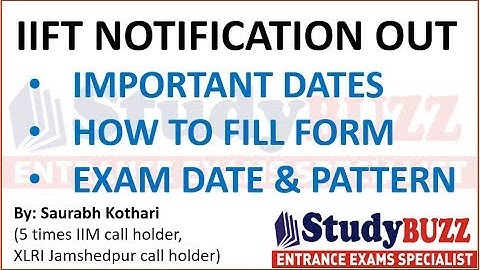IIFT notification out- Important dates, Online exam, Exam pattern, How to fill form?