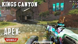 KINGS CANYON GAMEPLAY ! - APEX LEGENDS MOBILE - Moon_Yt