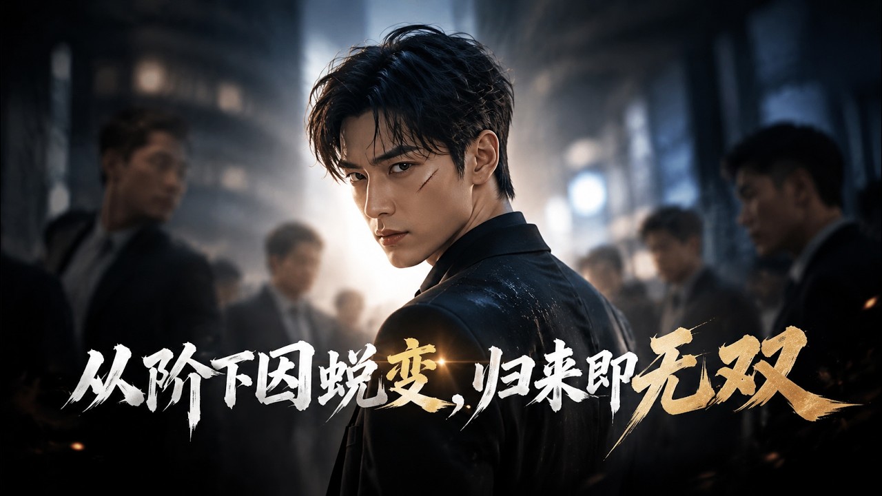 AI短剧💥《从阶下囚蜕变,归来即无双》 叶昆仑：五年蛰伏，今朝逆袭，揭秘商界传奇归来之路 #AI短剧 #短剧 #短剧全集 #甜宠 #女频  #柑橘短剧社