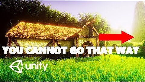 HOW TO STOP PLAYERS GOING OUT OF BOUNDS - LEVEL BLOCKER IN C# FOR UNITY TUTORIAL