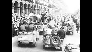 French Resistance Fighters Battle for Paris - 1944 - Restored