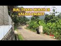 Tanah murah di jual di lalaui angkot