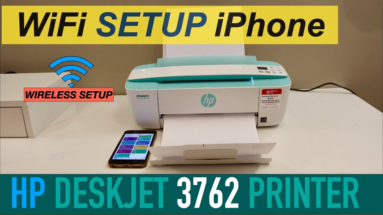 HP DeskJet 3762 Inkjet Printer