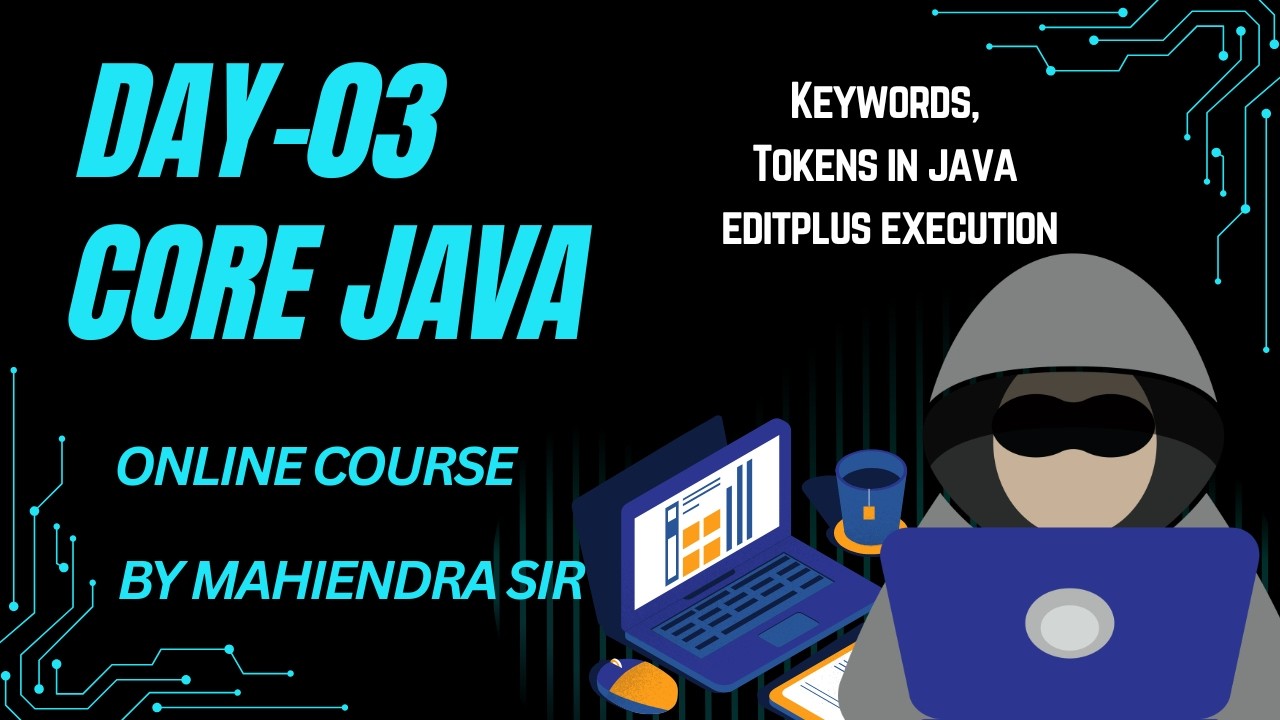 ||Tokens in java || day-03 || CodeWithMahi || - YouTube