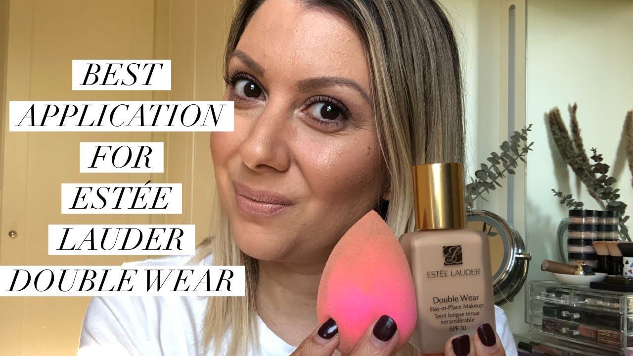 How To Apply Estee Lauder DoubleWear For A Natural Finish 