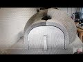 Pizza Oven (DIY) - 36 inch Pizza oven made from Perlite, Sharp Sand and Refractory Cement...