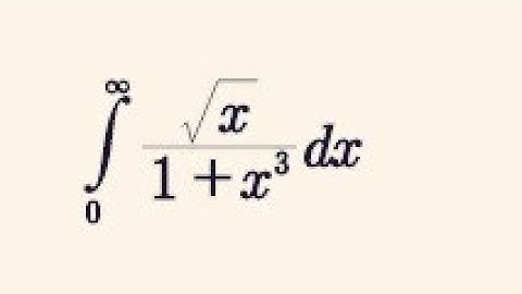 Application of the Beta function.