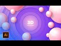 3D Background | Mesh Tool | Adobe Illustrator Tutorial