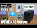 Synology DS220+ Unboxing | Includes Setup of PC Backup / Cloud Sync  / DNLA Service