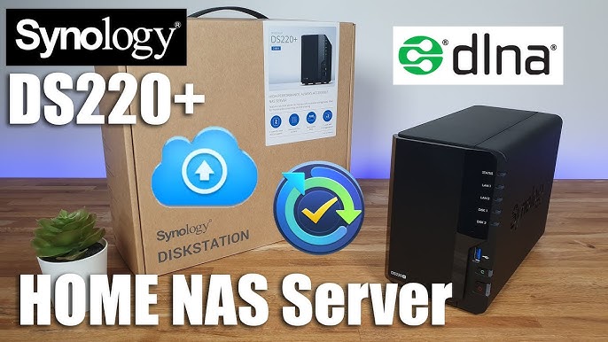 Serveur NAS Synology Desktop DS220+ 2 Baies