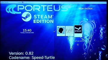 Porteus Steam-Edition V0.82 Boot-Special