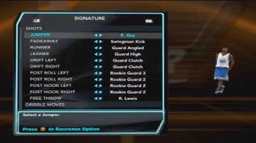 NBA 2K10- My Player Mode- The Creation of Madhopz Breezy