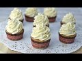 Vanilla Cupcakes with Vanilla Buttercream Frosting