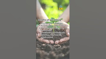 Importance of soil testing