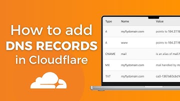 Cloudflare How to add DNS Records |  Simple & Easy Tutorial 2025