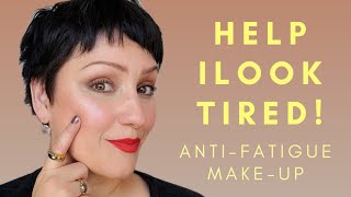 TIRED AND FATIGUED | Fresh Makeup Look!!!