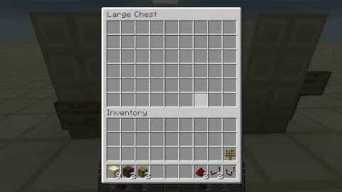 Minecraft-Redstone tutorial "chest item detector"