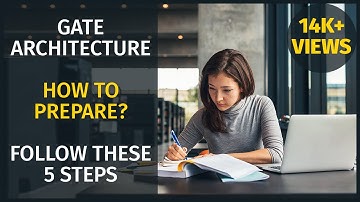 GATE Architecture - How to begin preparation?
